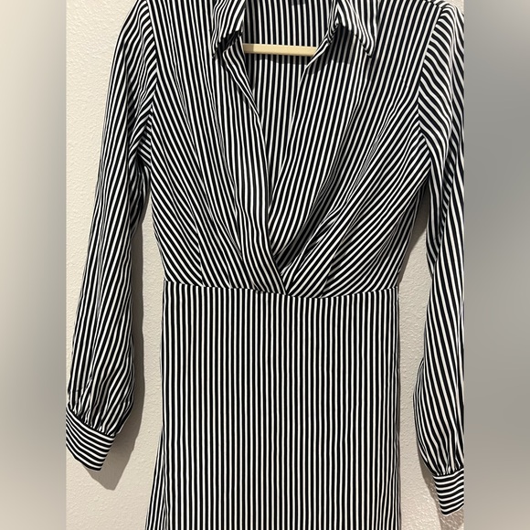 Forever 21 Black and White Stripped Dress - Picture 9 of 12
